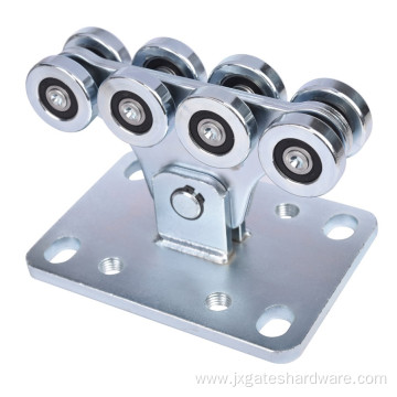 Heavy duty cantilever gate wheel kit system